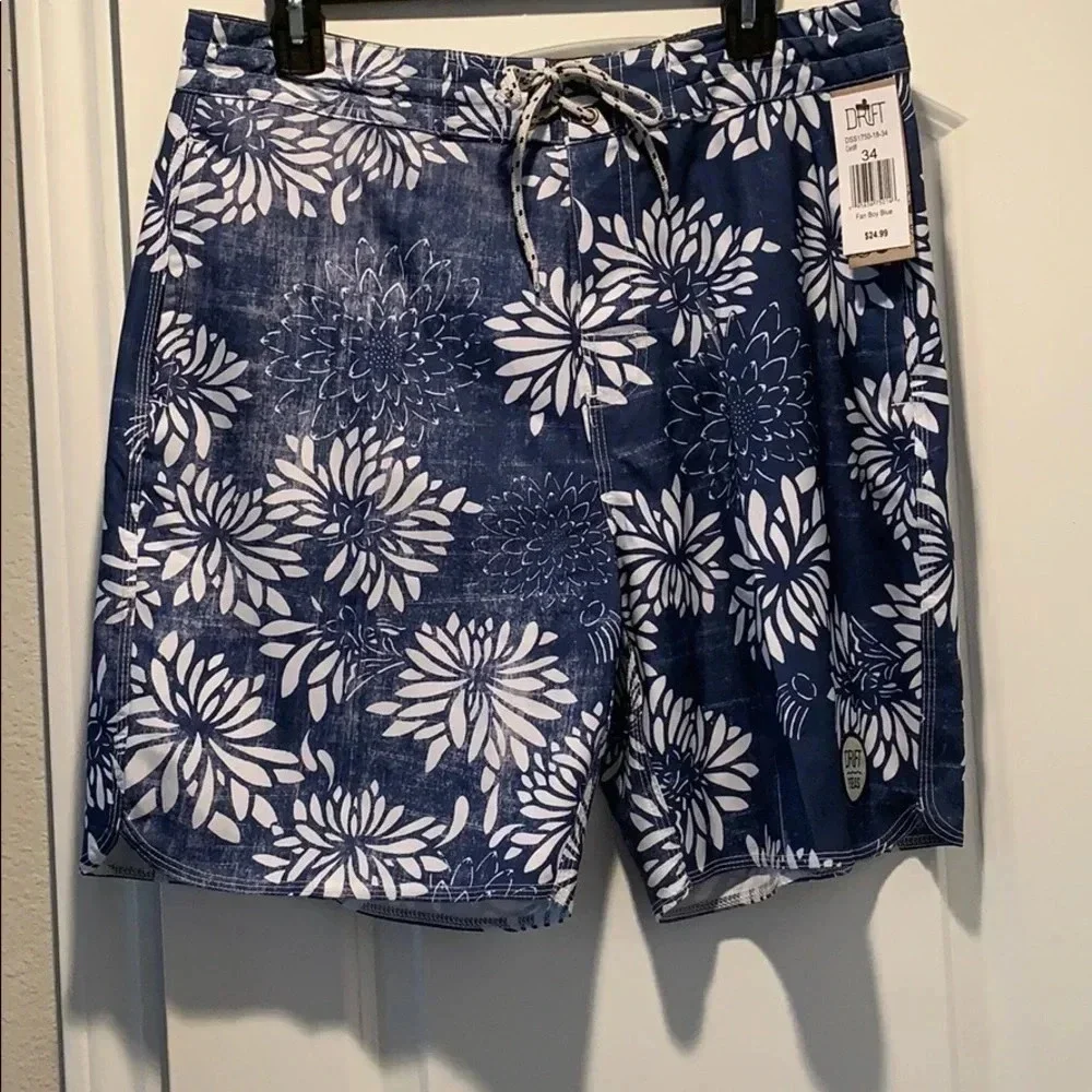 Drift the 7 Seas Cardiff Board Shorts Swim Trunks 34